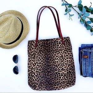 Lucky Brand Cheetah Print Tote